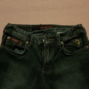Baby Phat Dark Blue Flare Jeans